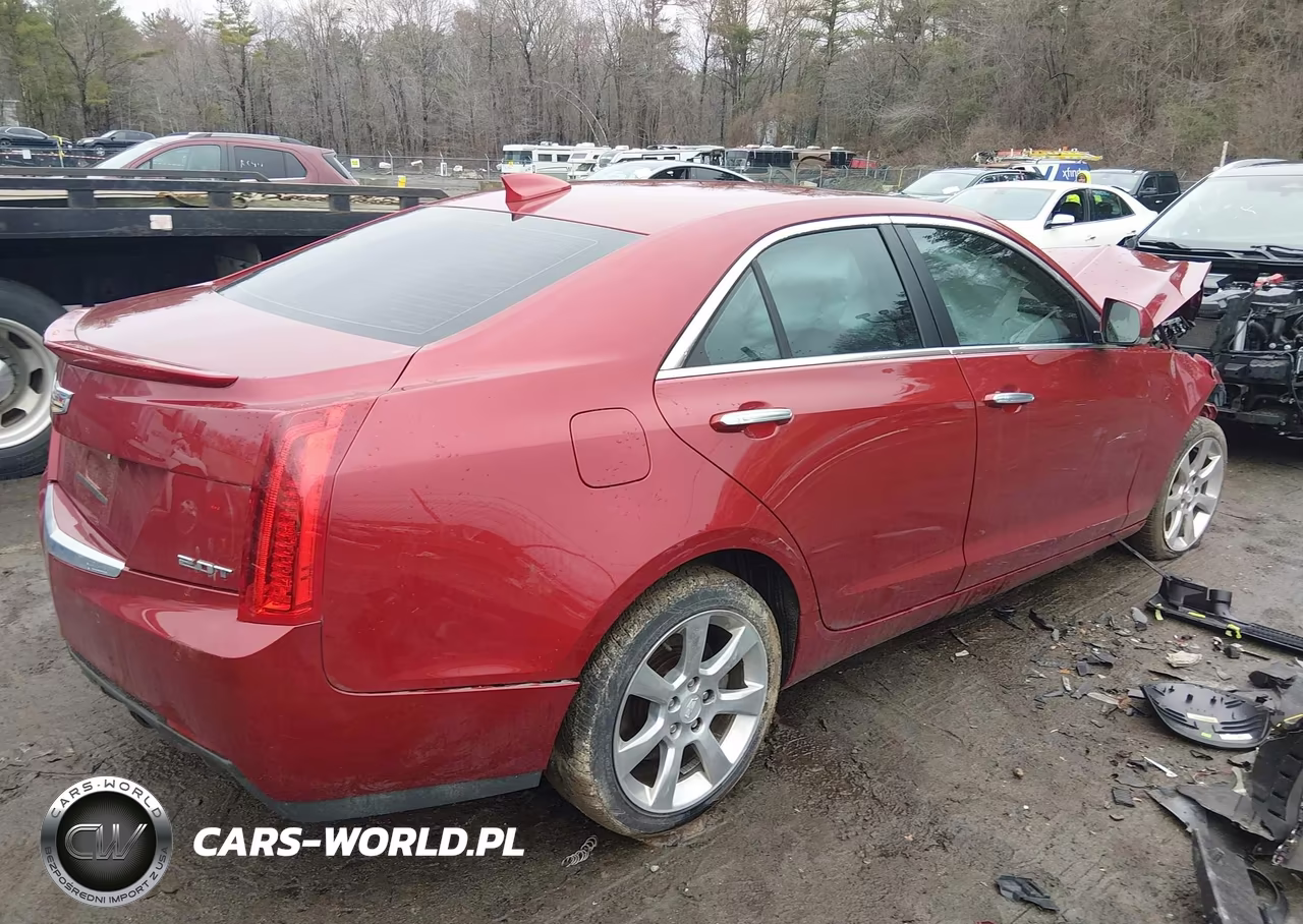 2015 Cadillac Ats Luxury VIN:1G6AH5RX3F0106321 - 2