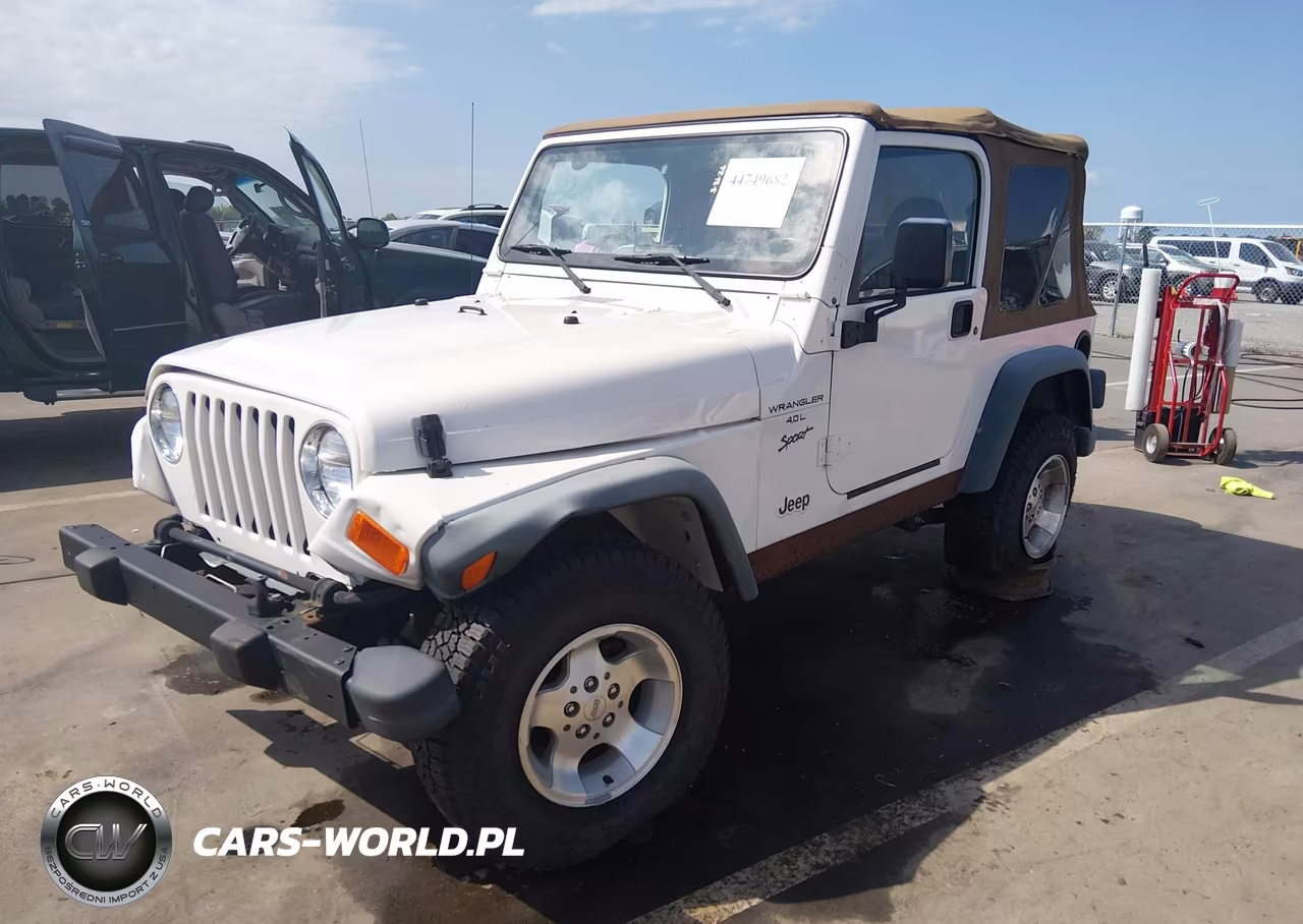 2000 Jeep Wrangler Sport VIN:1J4FA49SXYP700530 - 2