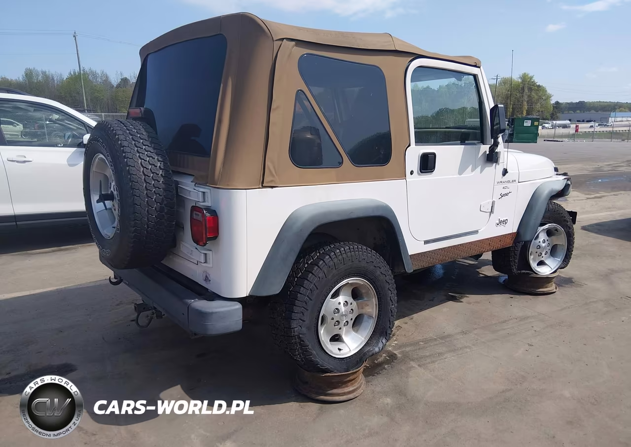 2000 Jeep Wrangler Sport VIN:1J4FA49SXYP700530 - 4