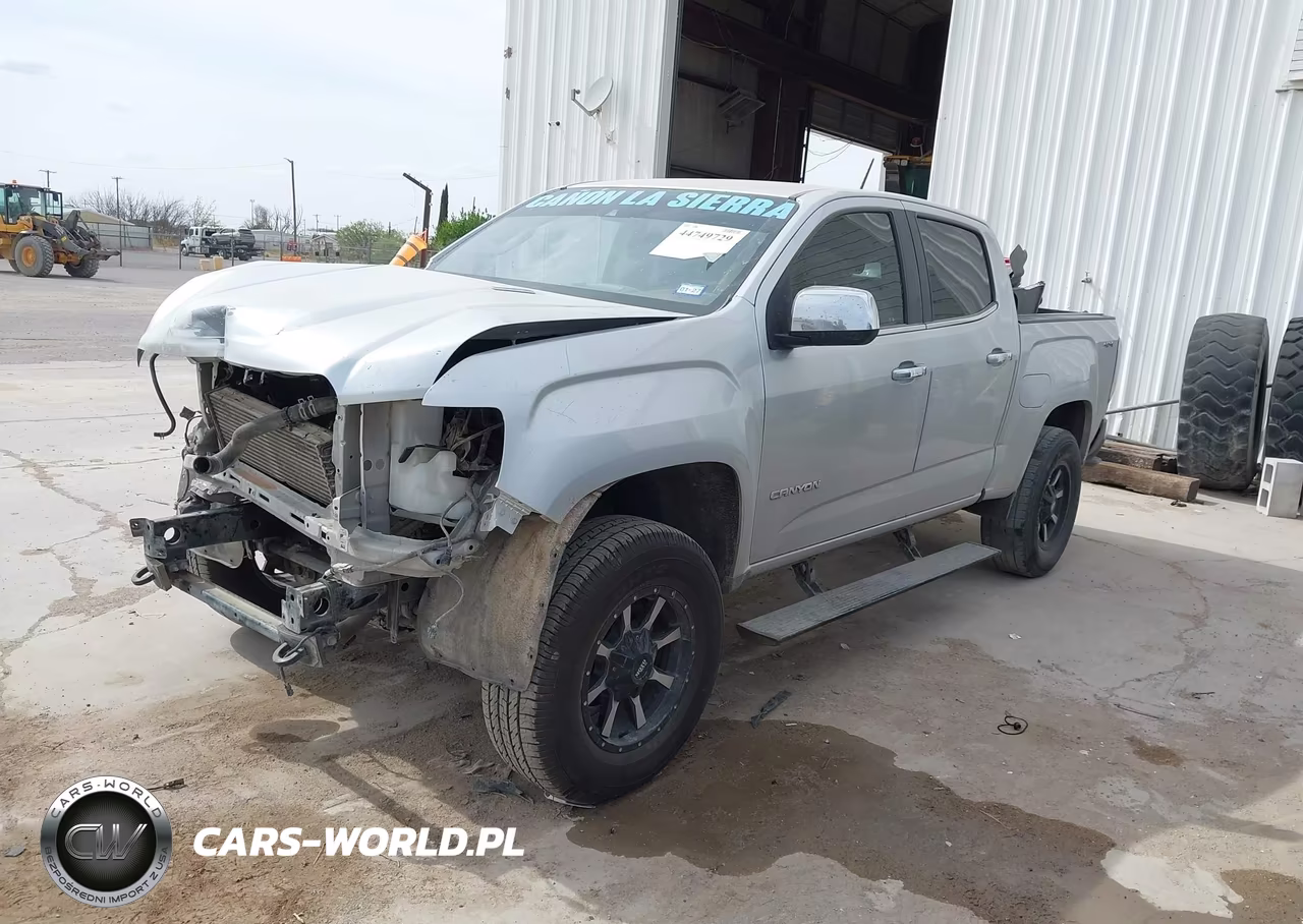 2016 GMC Canyon Slt VIN:1GTP6DE19G1283024 - 2