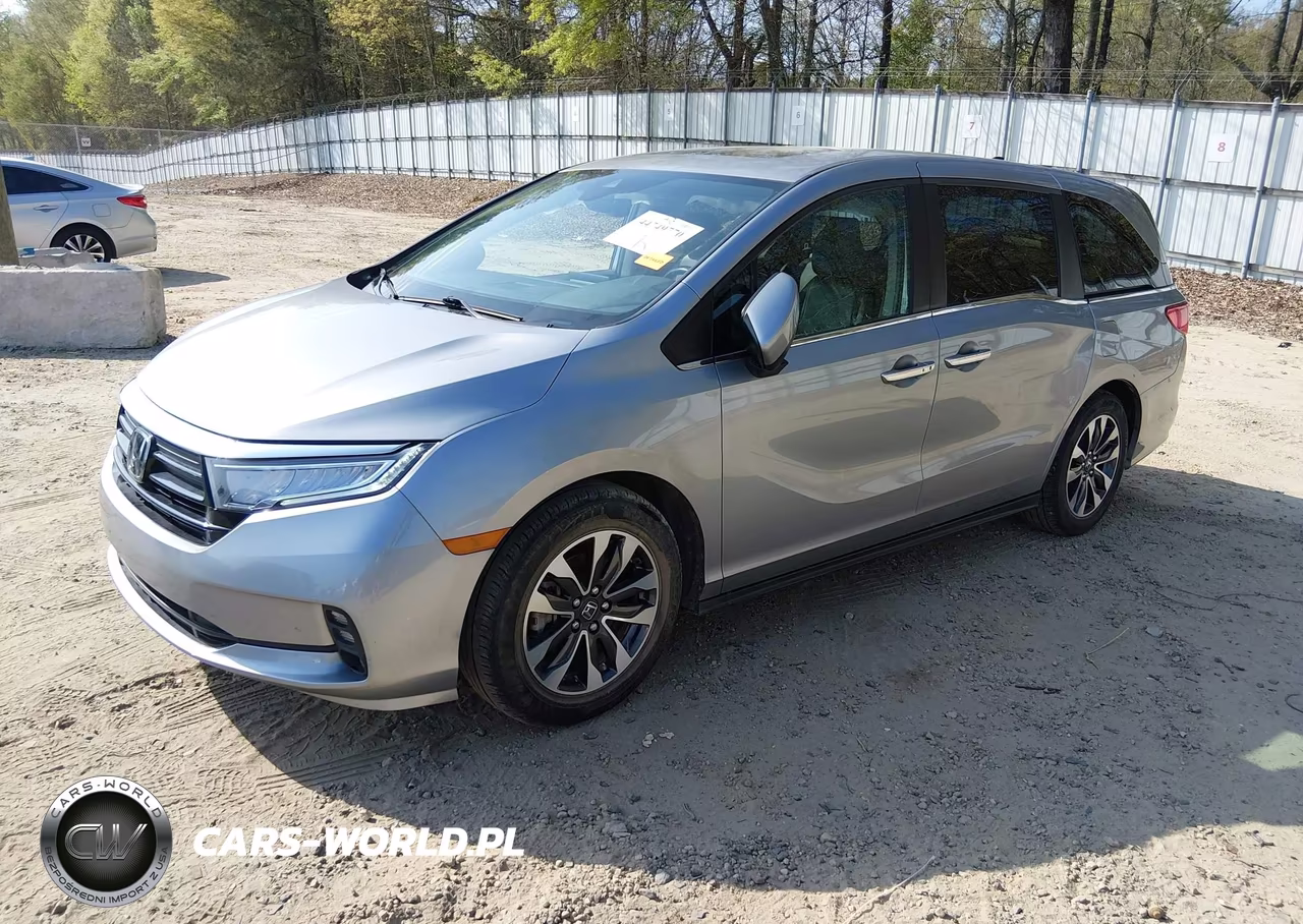 2022 Honda Odyssey Ex-L VIN:5FNRL6H71NB070019 - 2