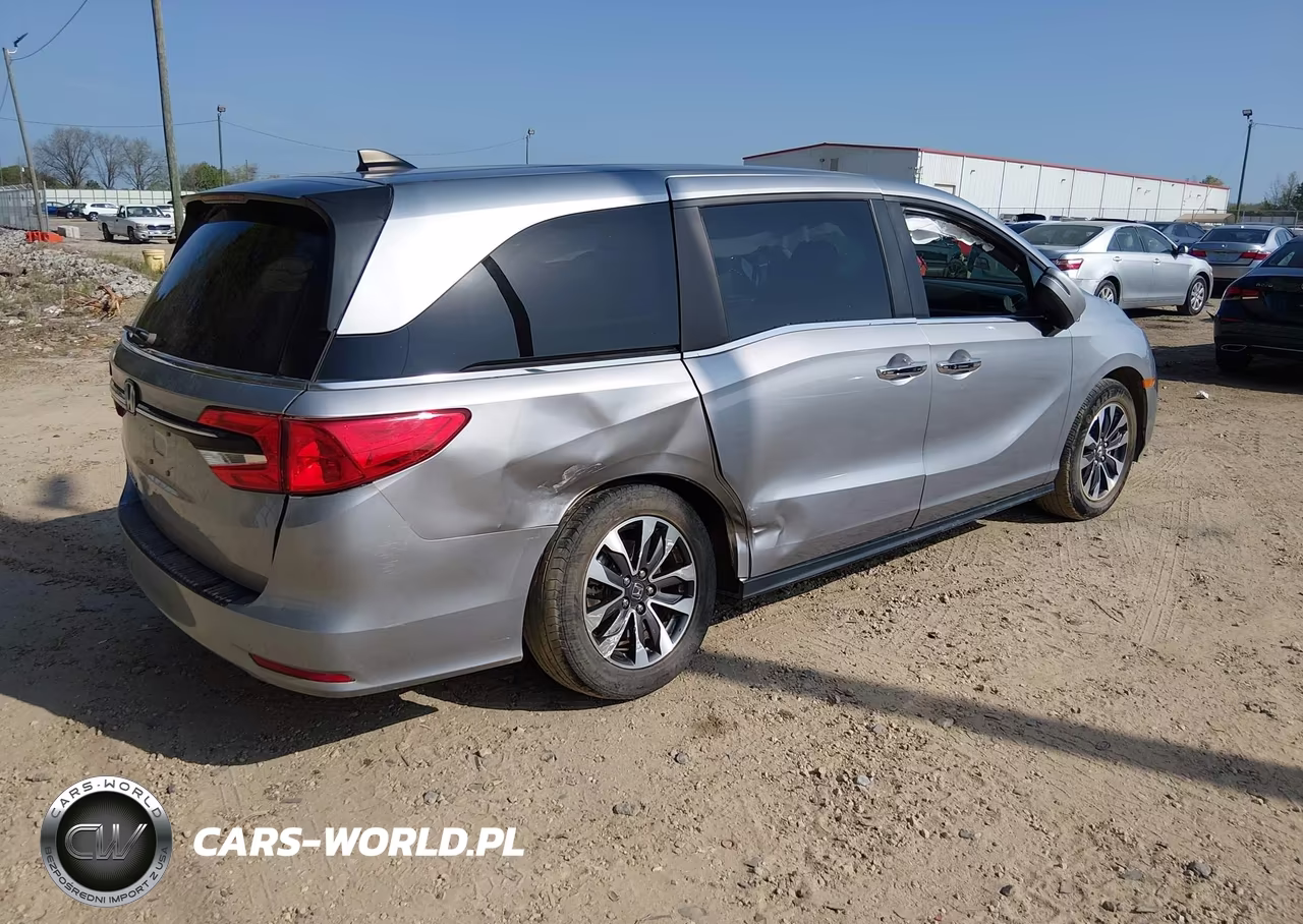 2022 Honda Odyssey Ex-L VIN:5FNRL6H71NB070019 - 4