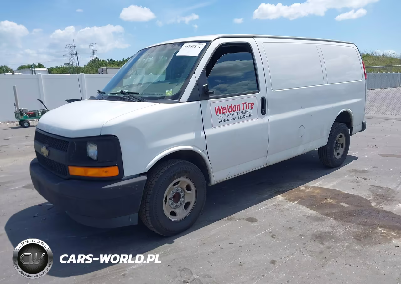 2017 Chevrolet Express 2500 Work Van VIN:1GCWGAFF9H1133160 - 2