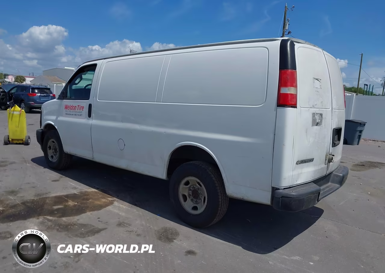 2017 Chevrolet Express 2500 Work Van VIN:1GCWGAFF9H1133160 - 3