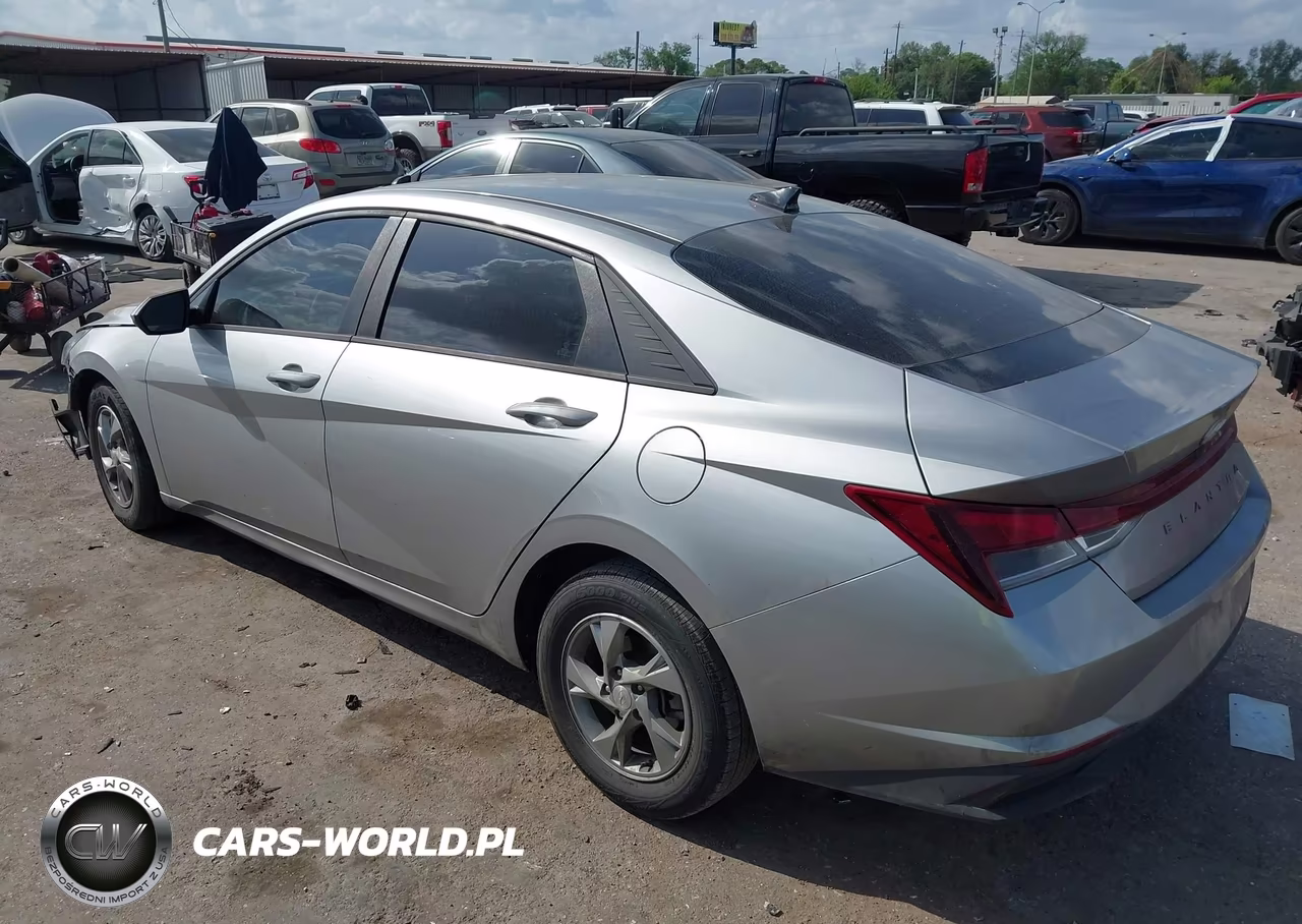 2021 Hyundai Elantra Se VIN:5NPLL4AG5MH045757 - 3