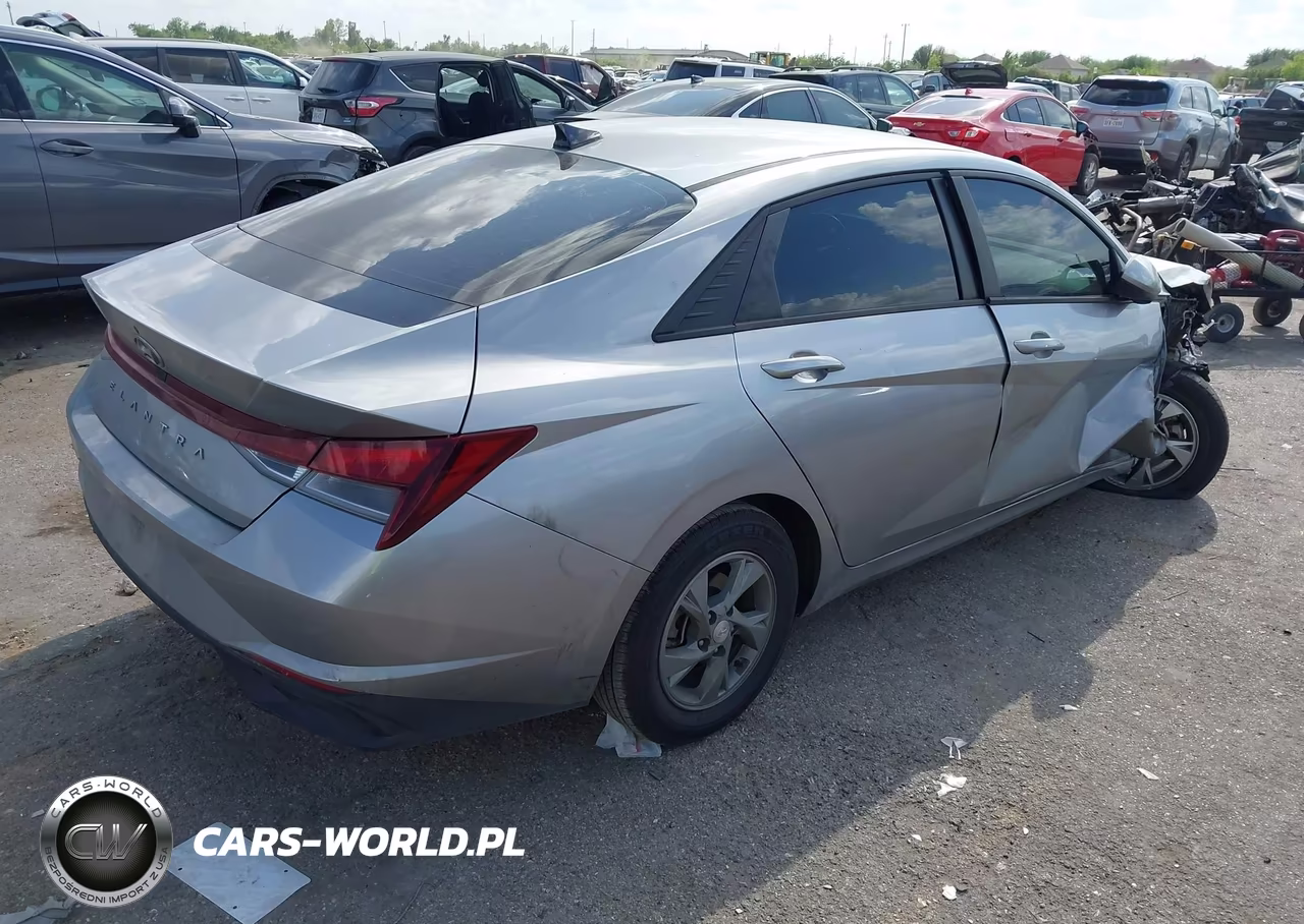 2021 Hyundai Elantra Se VIN:5NPLL4AG5MH045757 - 4