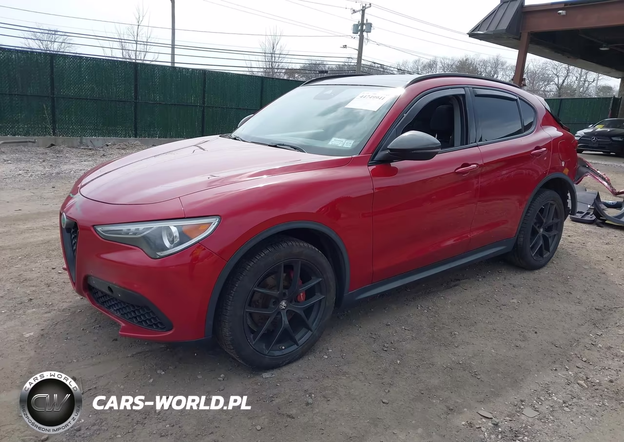 2019 Alfa Romeo Stelvio Ti Awd VIN:ZASPAKBN7K7C71218 - 2
