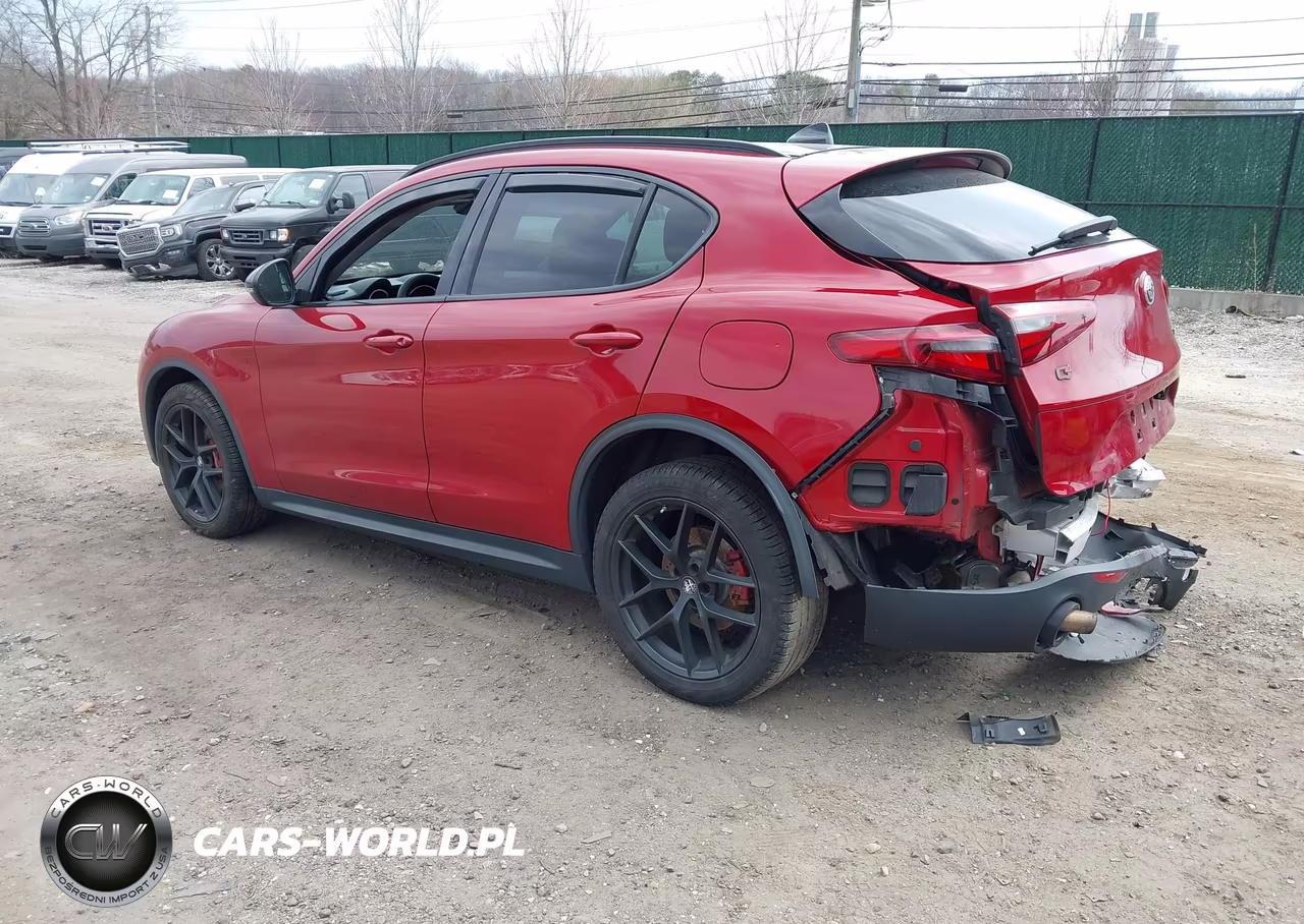 2019 Alfa Romeo Stelvio Ti Awd VIN:ZASPAKBN7K7C71218 - 3