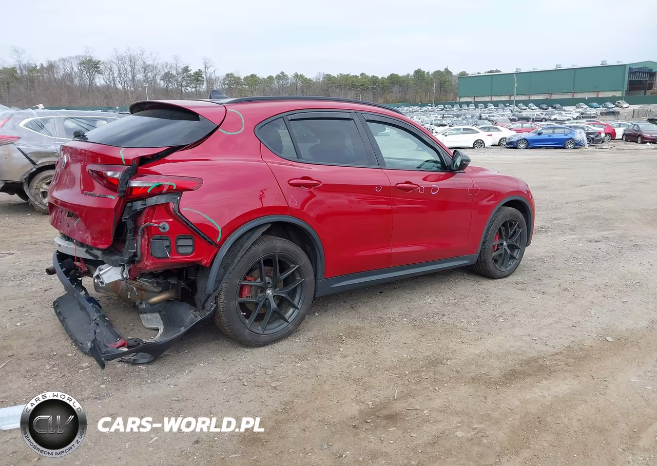 2019 Alfa Romeo Stelvio Ti Awd VIN:ZASPAKBN7K7C71218 - 4