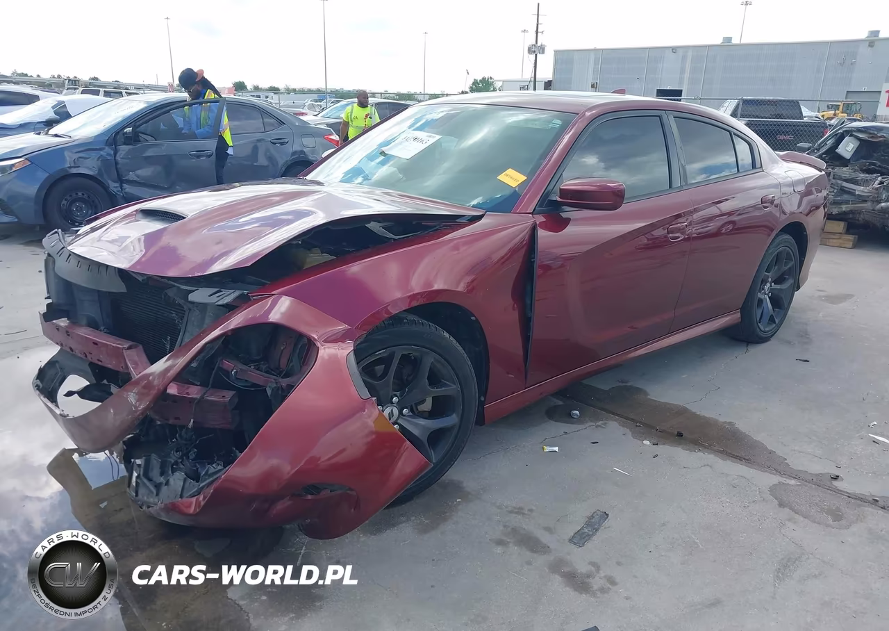 2019 Dodge Charger Gt Rwd VIN:2C3CDXHG9KH507011 - 2