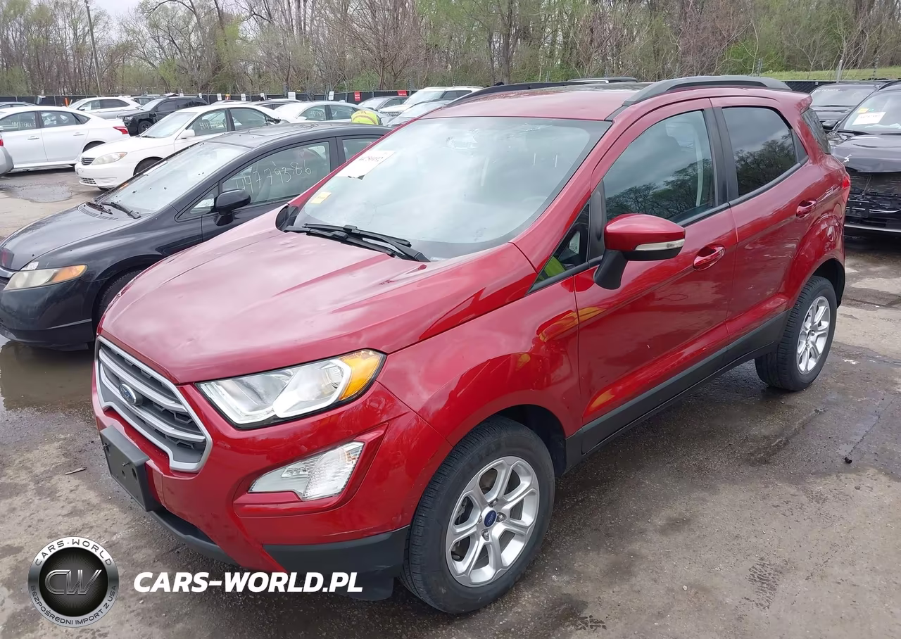 2020 Ford Ecosport Se VIN:MAJ6S3GL2LC392607 - 2