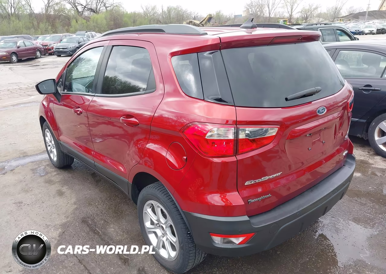 2020 Ford Ecosport Se VIN:MAJ6S3GL2LC392607 - 3