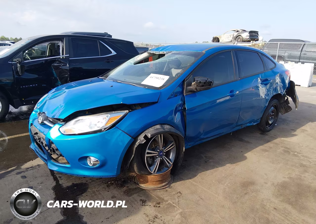 2012 Ford Focus Se VIN:1FAHP3F26CL258007 - 2