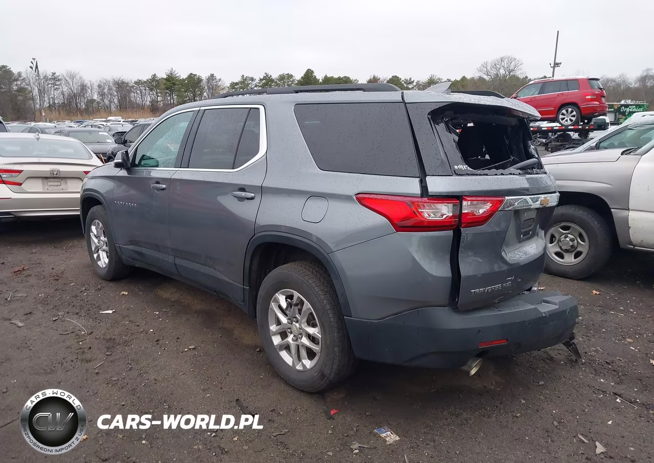 2021 Chevrolet Traverse Awd Lt Cloth VIN:1GNEVGKW7MJ165746 - 3