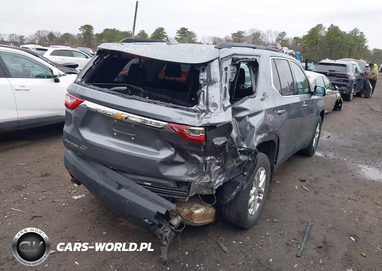 2021 Chevrolet Traverse Awd Lt Cloth VIN:1GNEVGKW7MJ165746 - 6