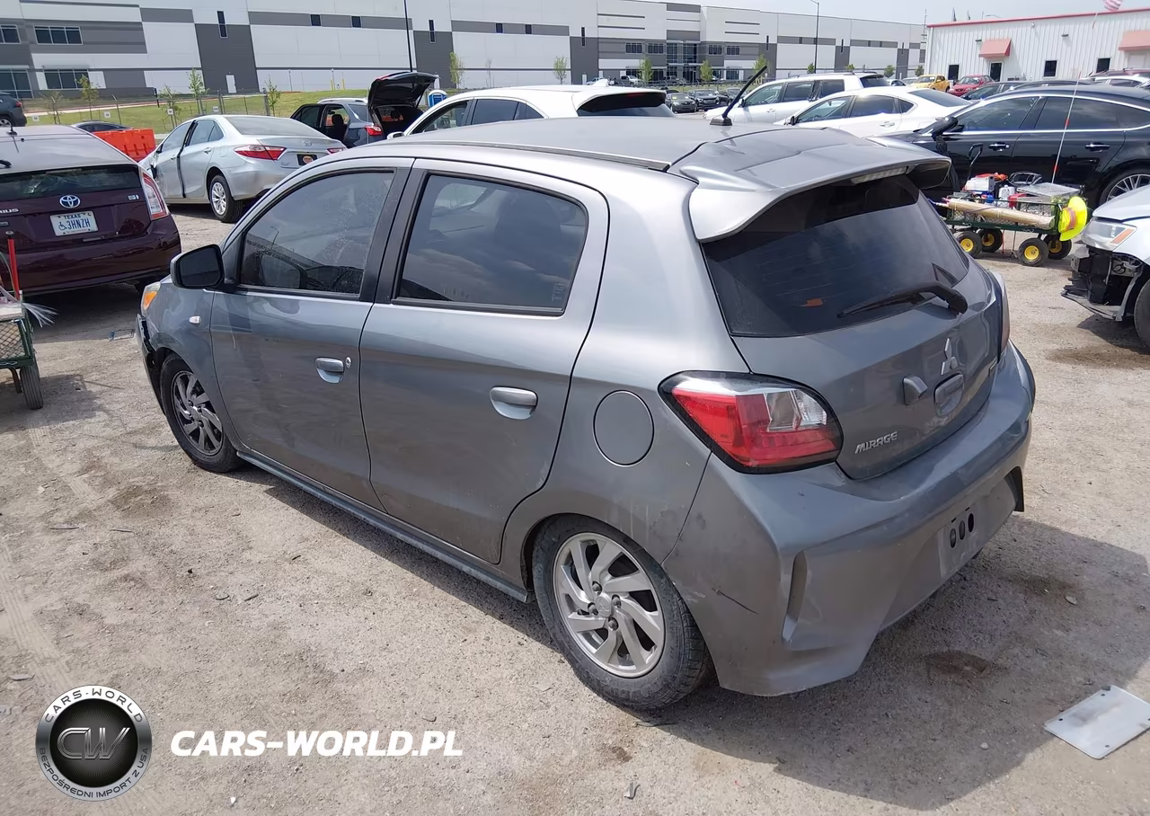 2021 Mitsubishi Mirage Carbonite Edition-Es-Le VIN:ML32AUHJ0MH007499 - 3