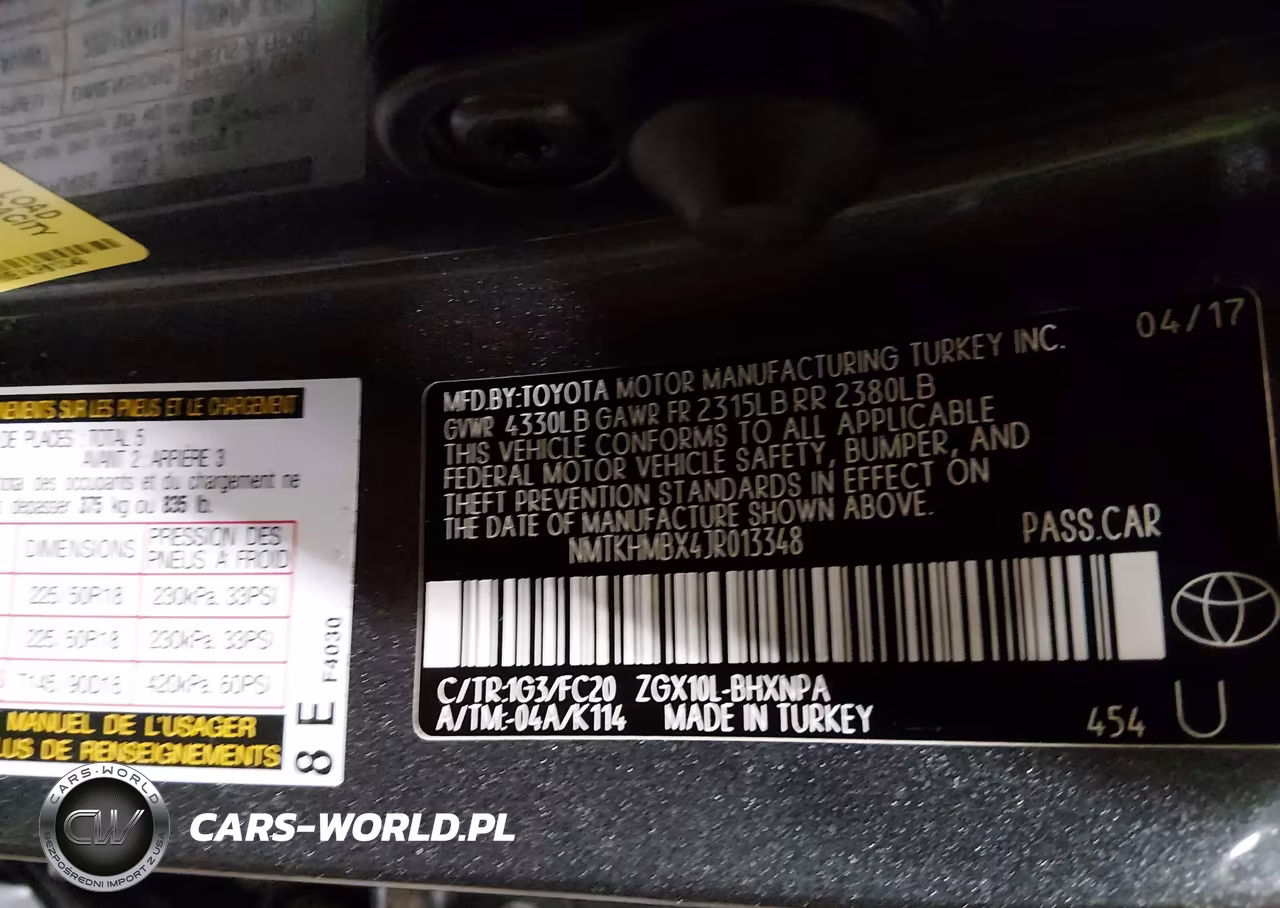 2018 Toyota C-Hr Xle VIN:NMTKHMBX4JR013348 - 9