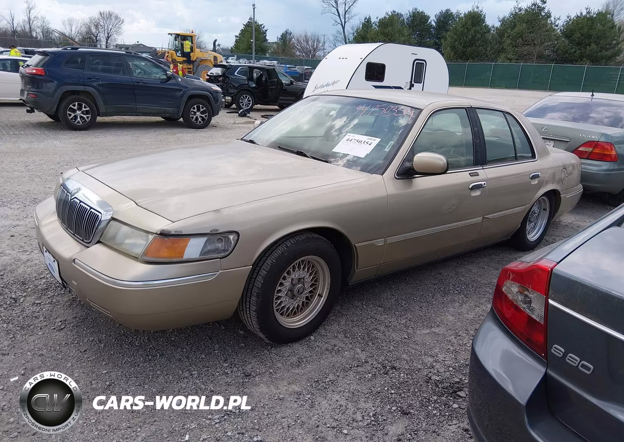 2000 Mercury Grand Marquis Ls VIN:2MEFM75W2YX624267 - 2