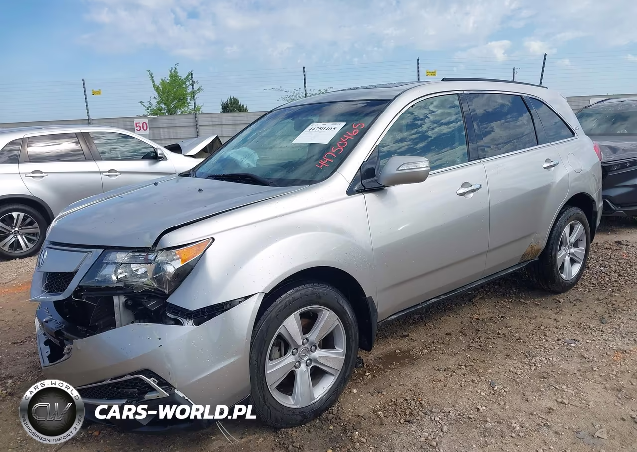 2011 Acura Mdx VIN:2HNYD2H26BH509236 - 2