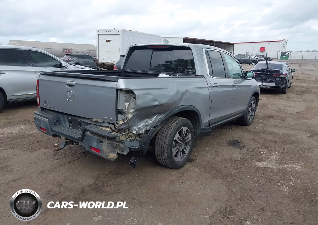 2019 Honda Ridgeline Rtl VIN:5FPYK3F53KB000796 - 4