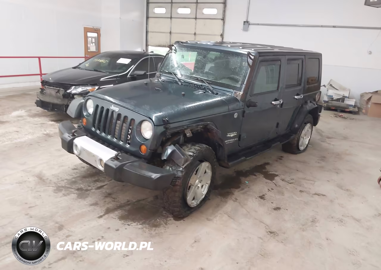 2008 Jeep Wrangler Unlimited Sahara VIN:1J4GA59158L598191 - 2
