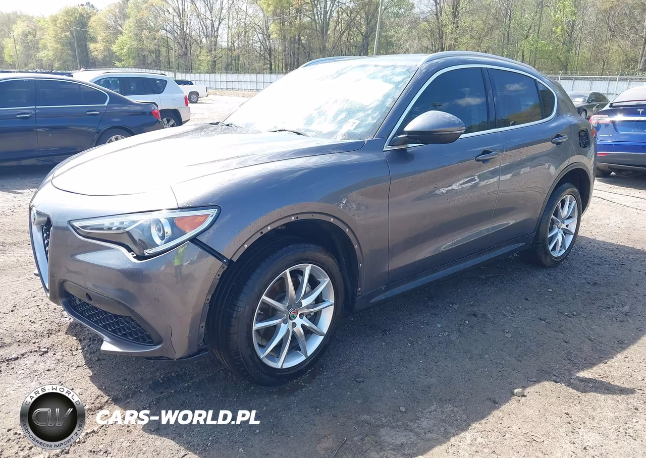 2018 Alfa Romeo Stelvio Ti Awd VIN:ZASFAKBN8J7B62146 - 2