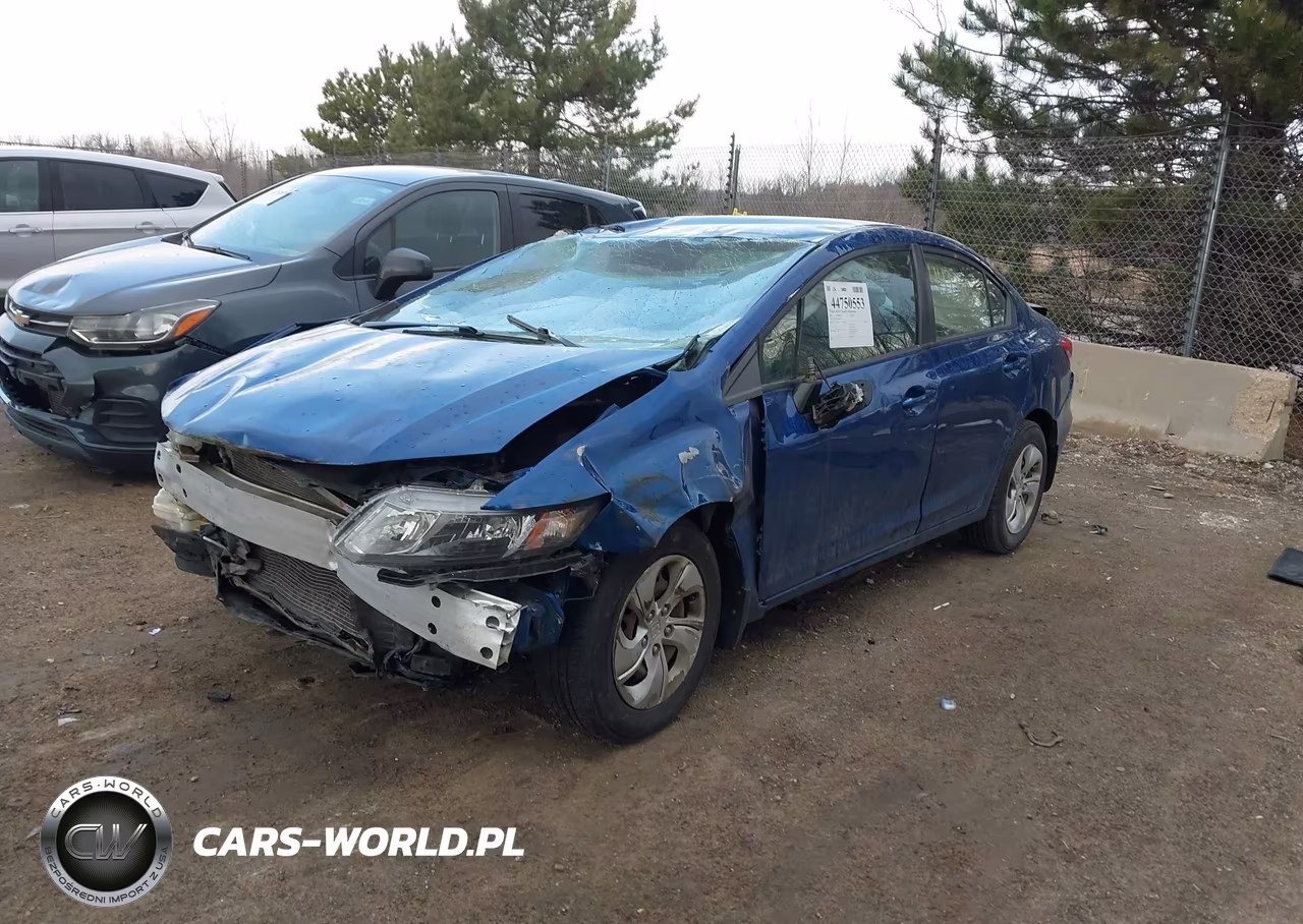 2015 Honda Civic Lx VIN:19XFB2F52FE044410 - 2