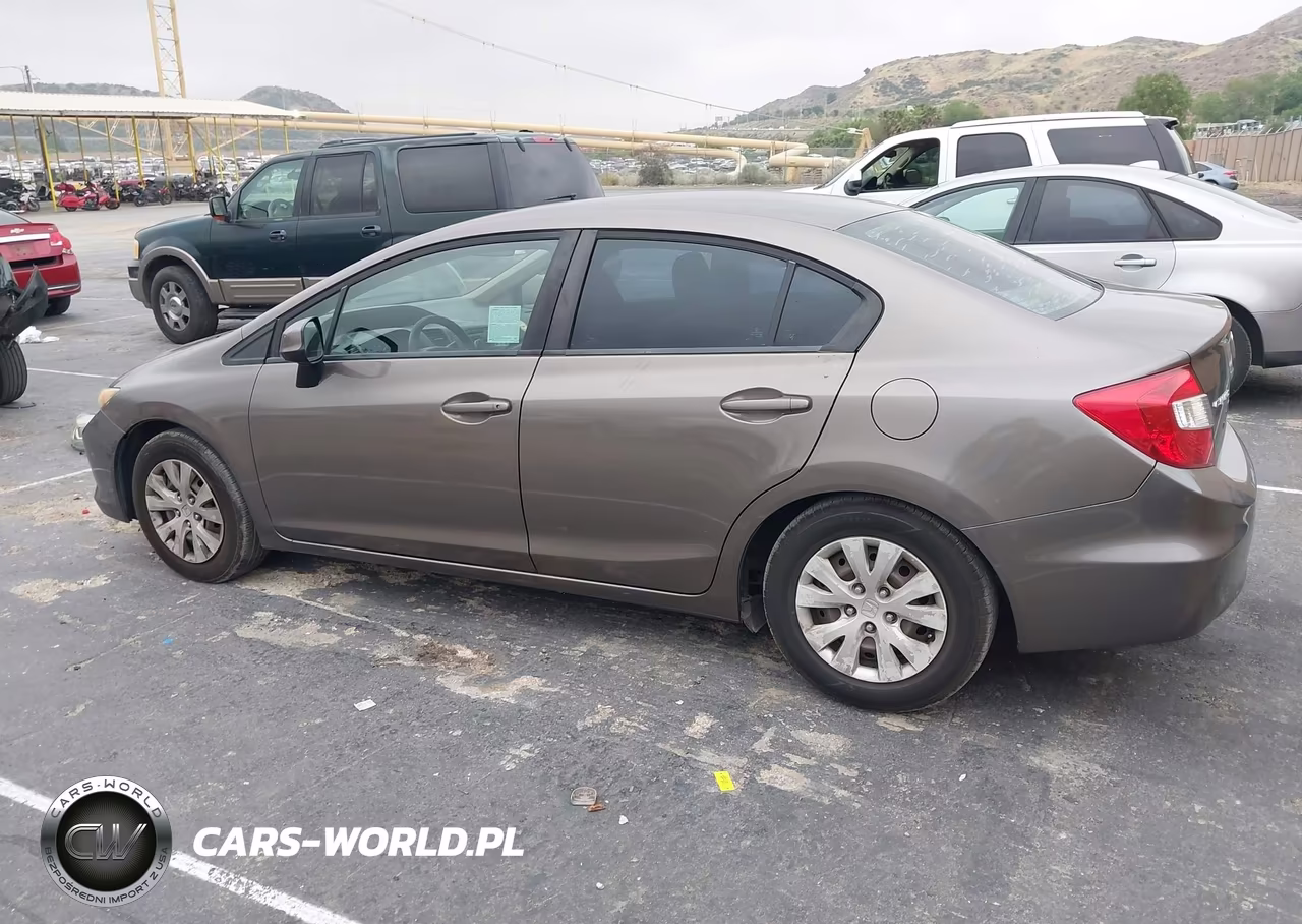 2012 Honda Civic Lx VIN:2HGFB2F5XCH589501 - 14