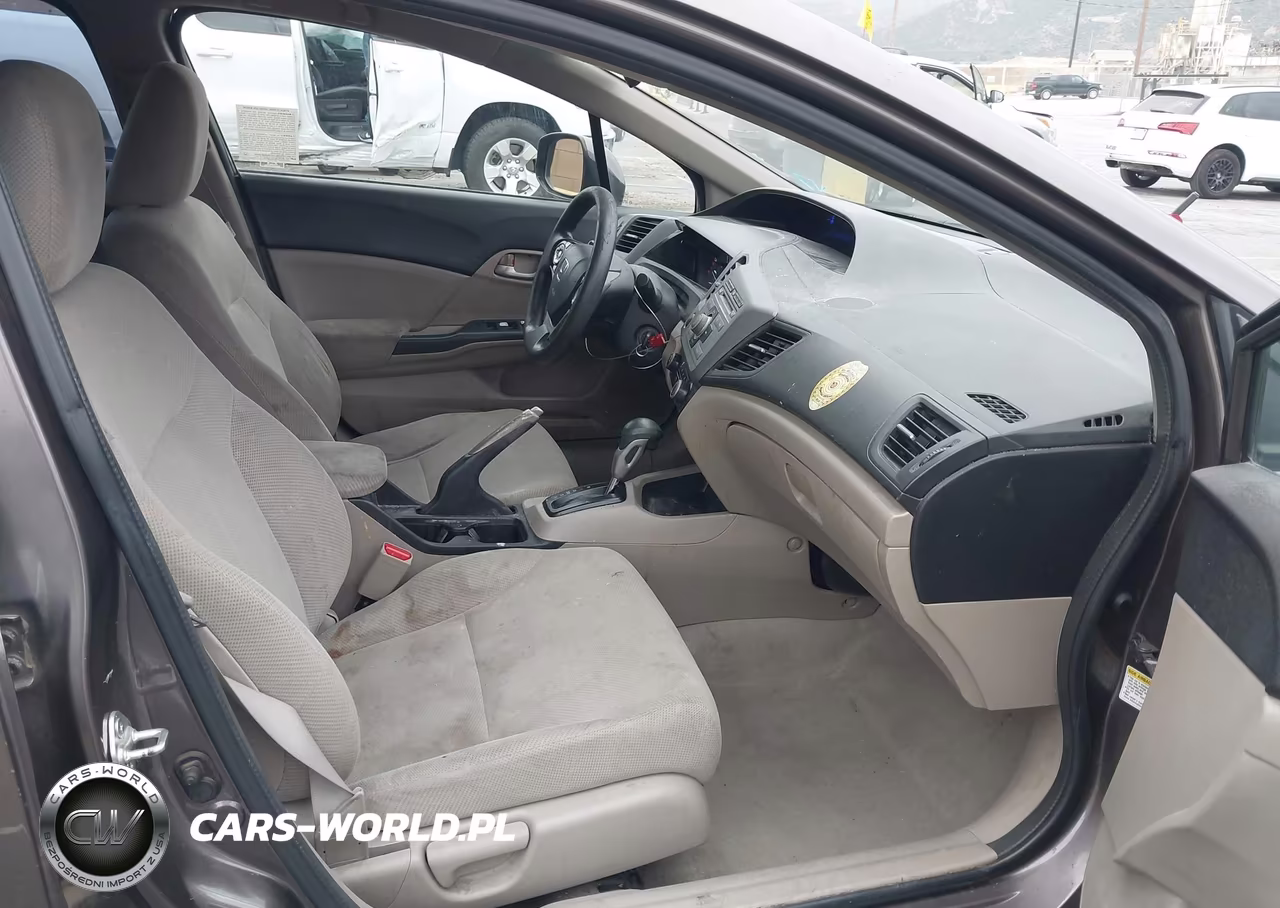2012 Honda Civic Lx VIN:2HGFB2F5XCH589501 - 5