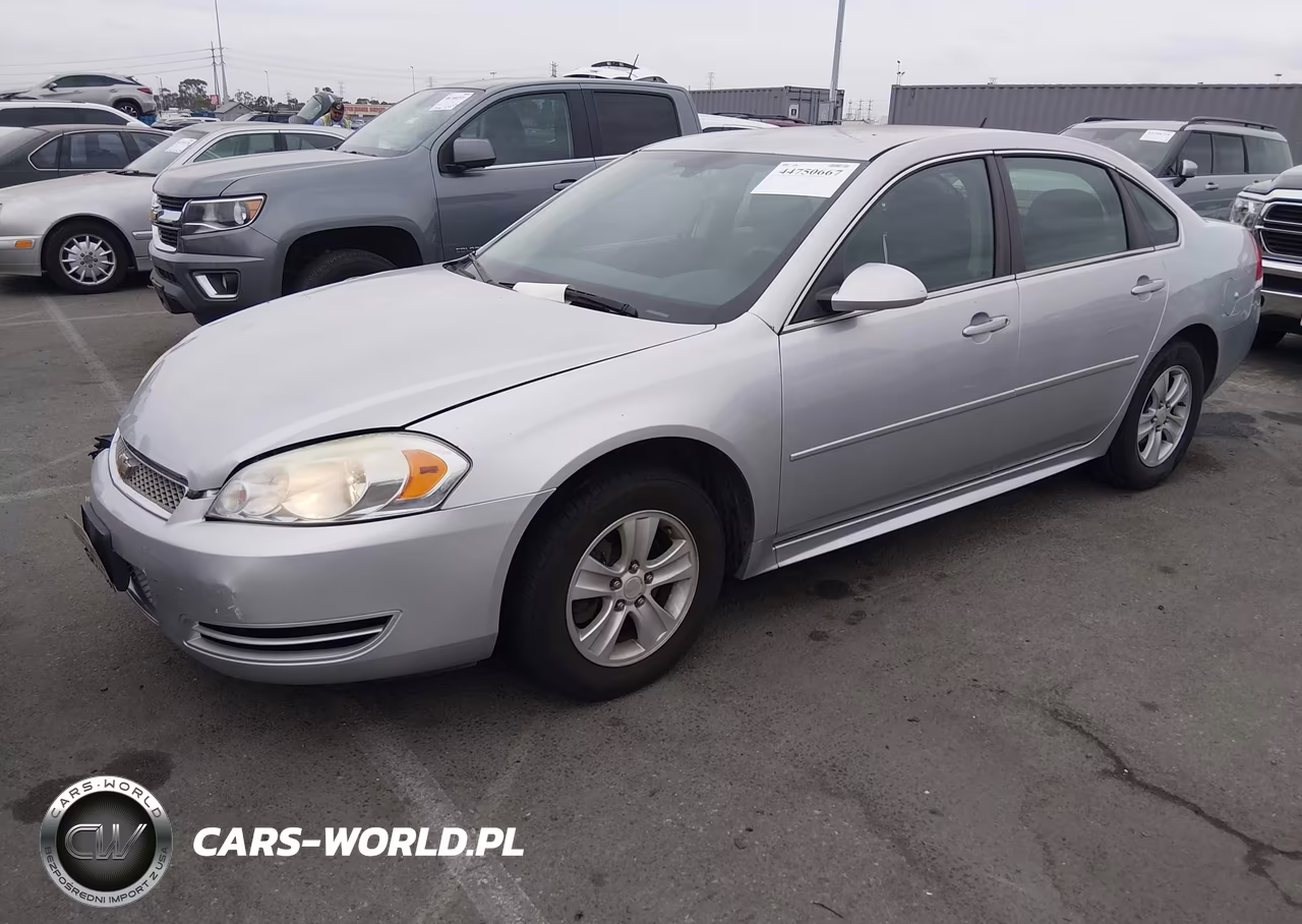 2012 Chevrolet Impala Ls VIN:2G1WA5E39C1184153 - 2