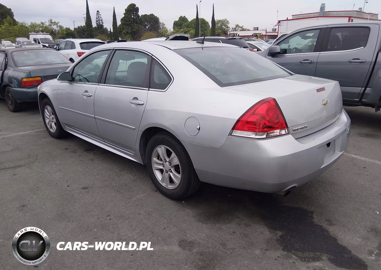 2012 Chevrolet Impala Ls VIN:2G1WA5E39C1184153 - 3