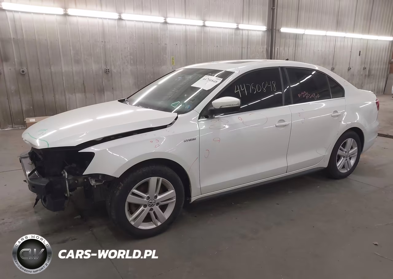 2014 Volkswagen Jetta Hybrid Sel VIN:3VW637AJ8EM234079 - 2