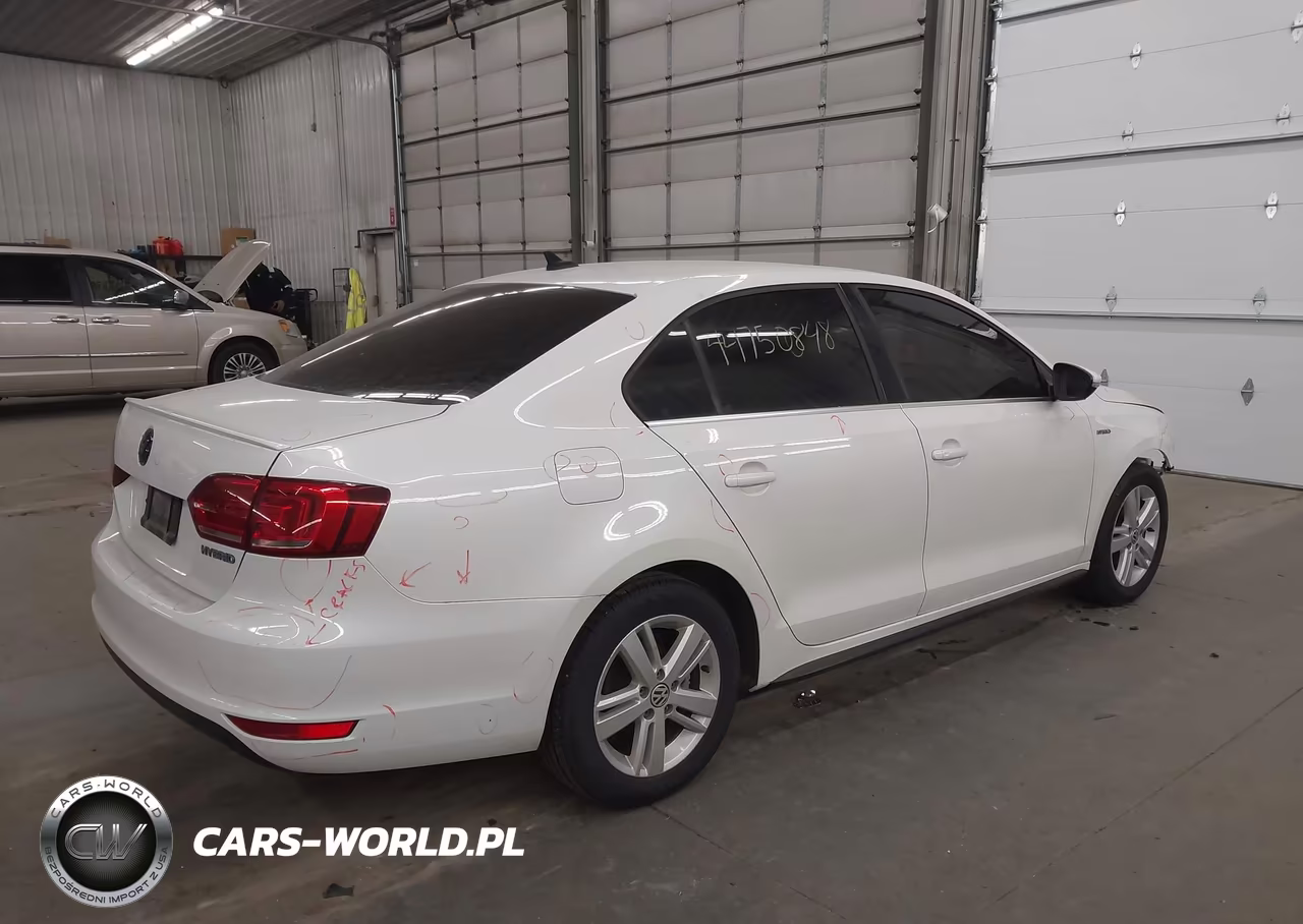 2014 Volkswagen Jetta Hybrid Sel VIN:3VW637AJ8EM234079 - 4