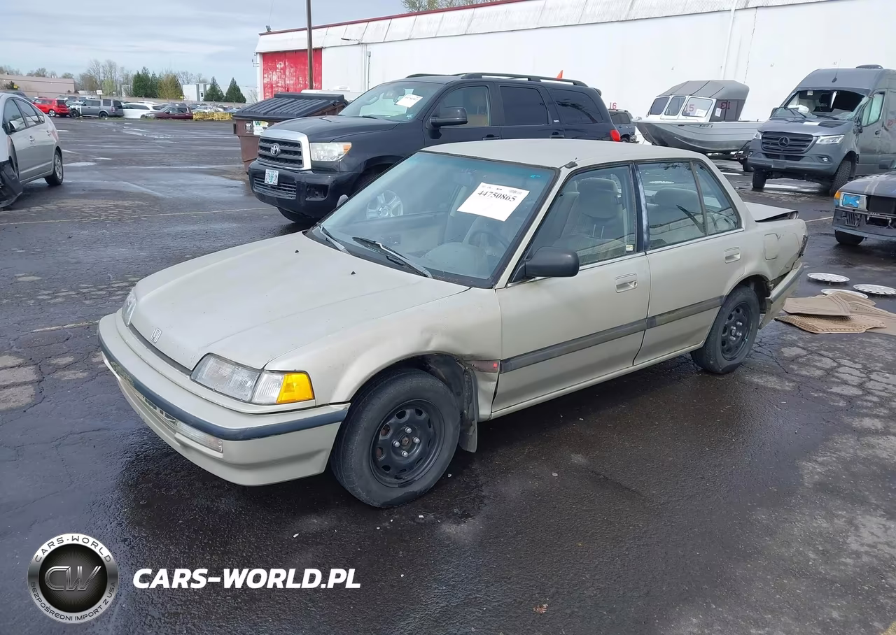 1991 Honda Civic Lx VIN:JHMED3659MS011506 - 2
