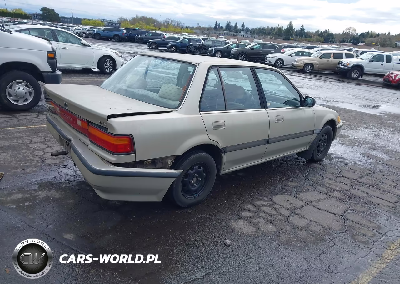 1991 Honda Civic Lx VIN:JHMED3659MS011506 - 4