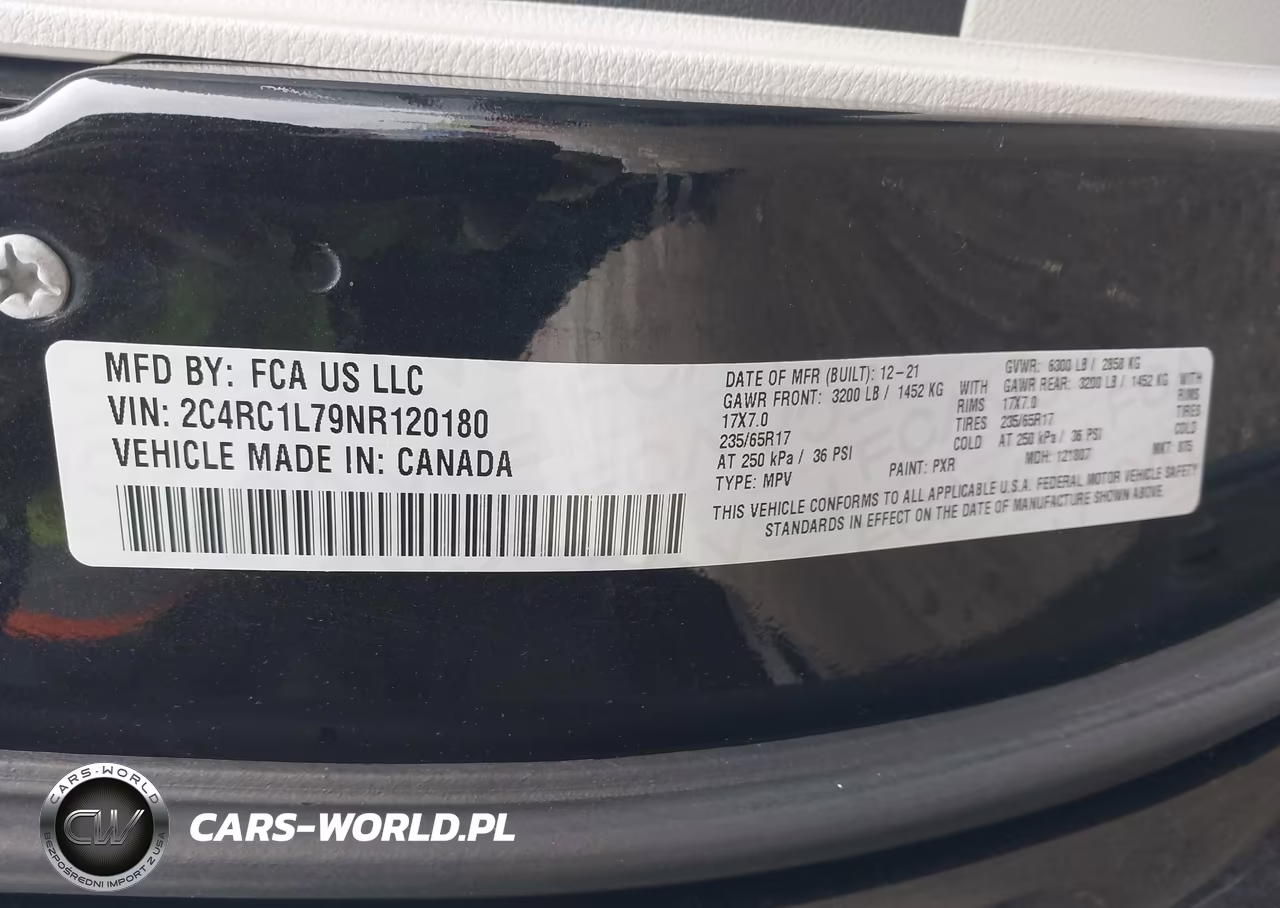 2022 Chrysler Pacifica Hybrid Touring L VIN:2C4RC1L79NR120180 - 9