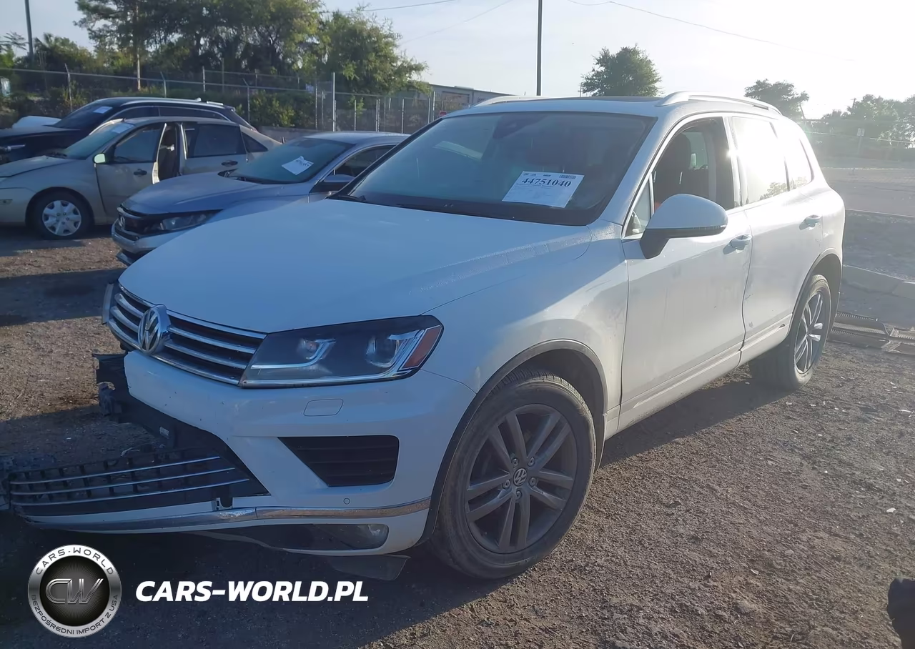 2016 Volkswagen Touareg Vr6 Lux VIN:WVGEF9BP7GD010705 - 2