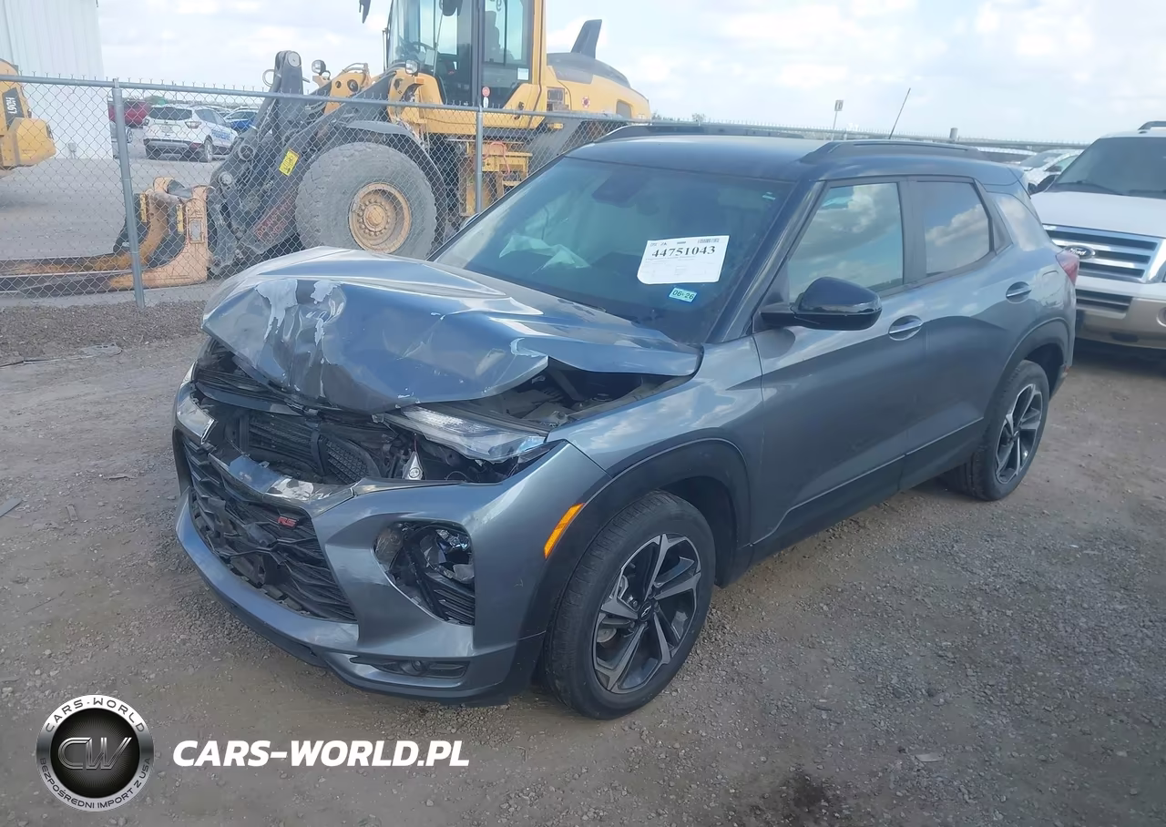 2021 Chevrolet Trailblazer Fwd Rs VIN:KL79MTSL7MB017387 - 2