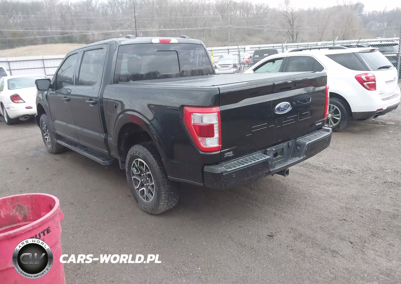 2021 Ford F-150 Lariat VIN:1FTEW1EP8MFB20244 - 3