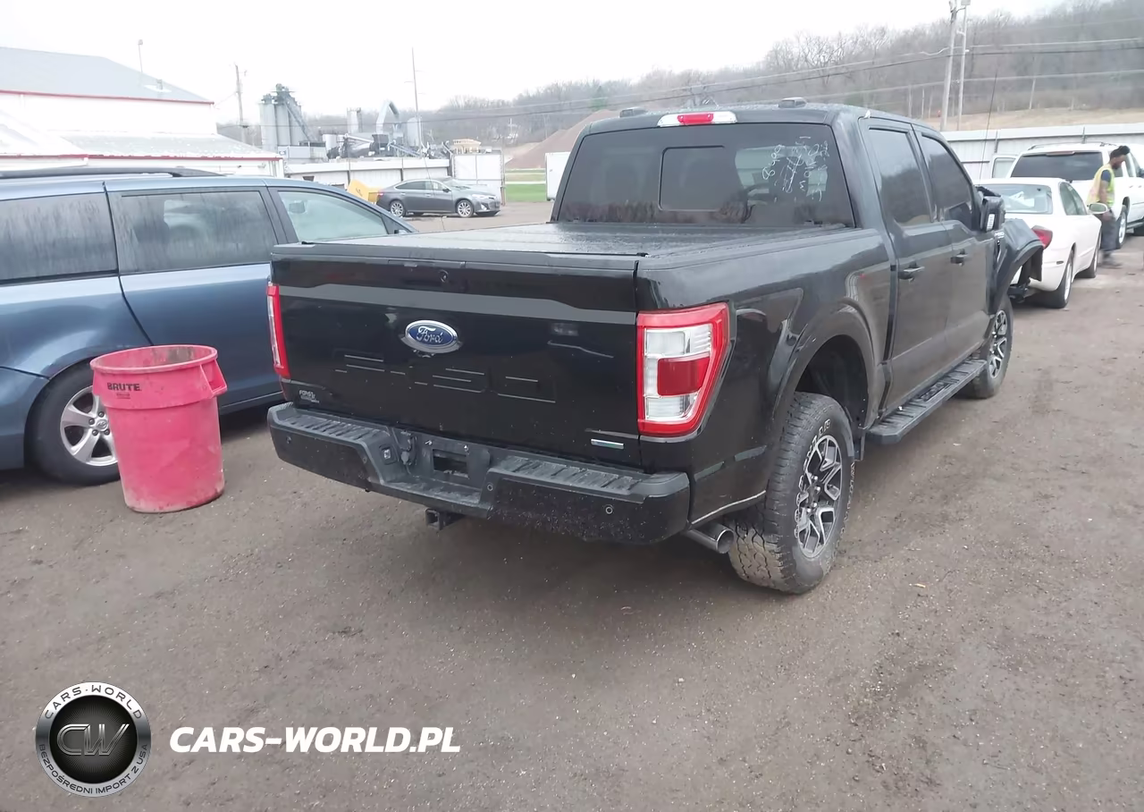 2021 Ford F-150 Lariat VIN:1FTEW1EP8MFB20244 - 4