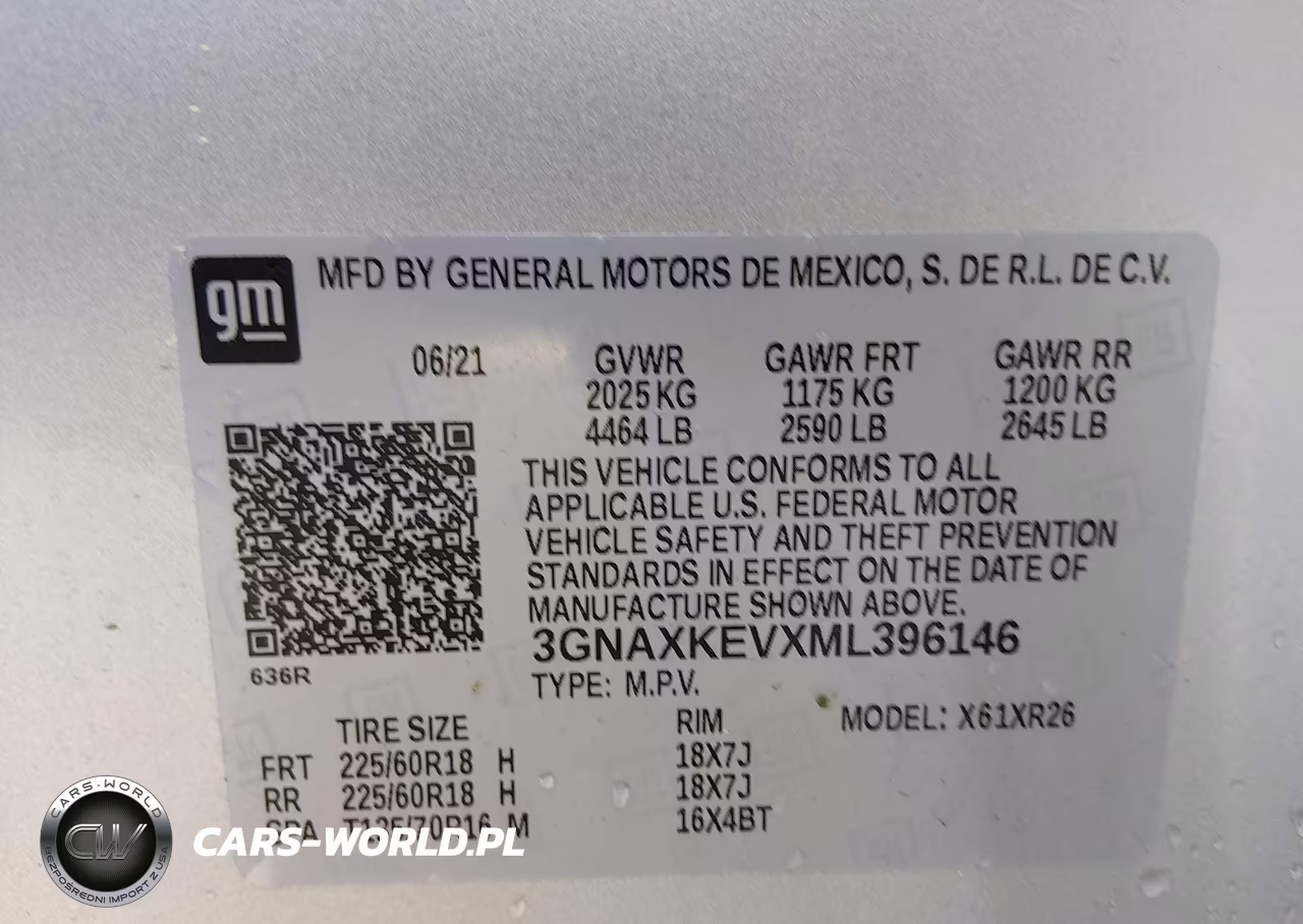 2021 Chevrolet Equinox Fwd Lt VIN:3GNAXKEVXML396146 - 9