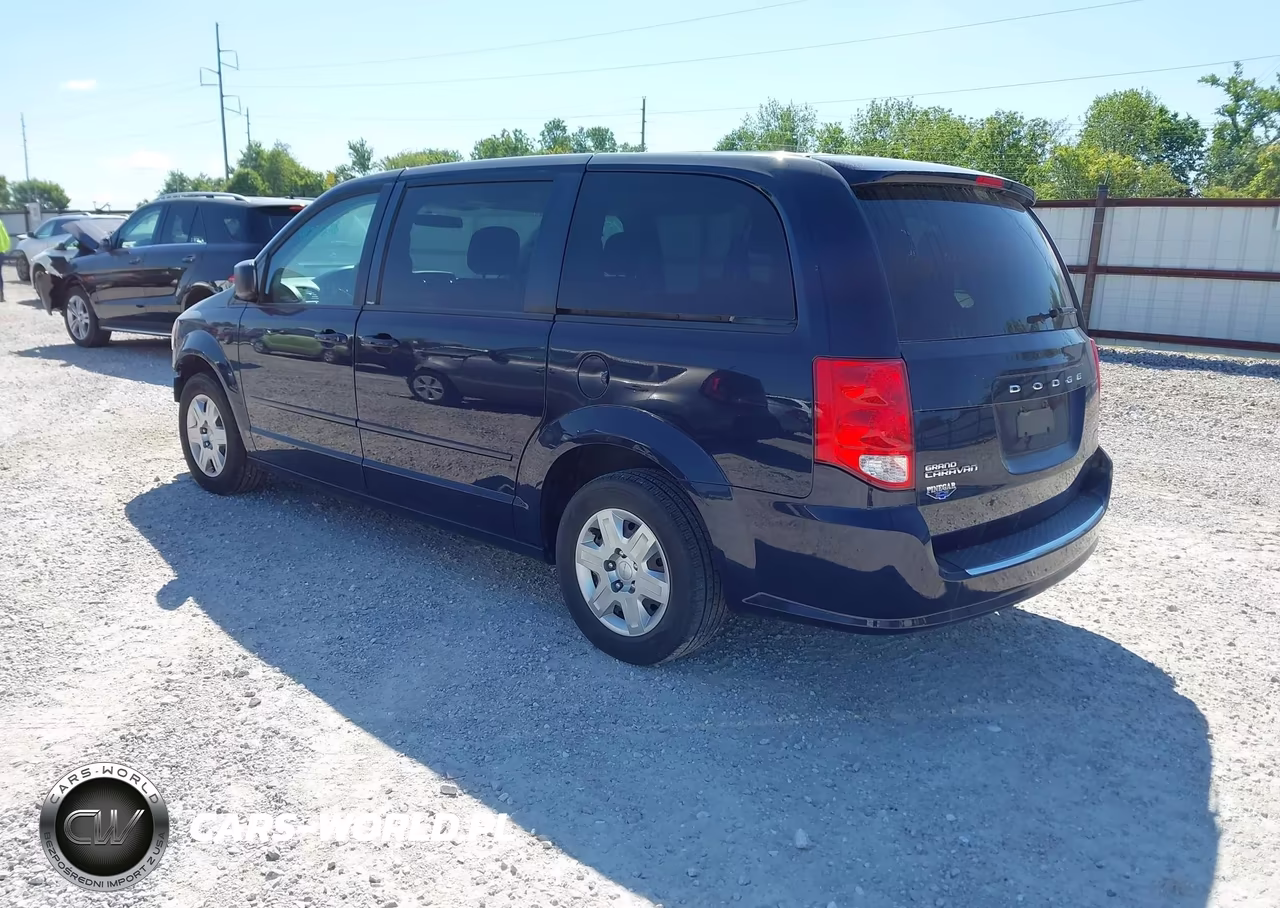 2012 Dodge Grand Caravan Se-Avp VIN:2C4RDGBG1CR372696 - 3