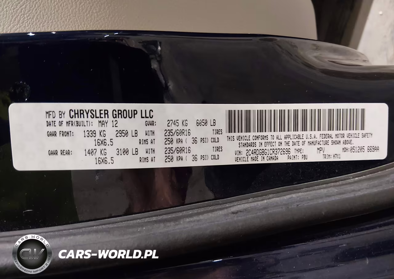 2012 Dodge Grand Caravan Se-Avp VIN:2C4RDGBG1CR372696 - 9