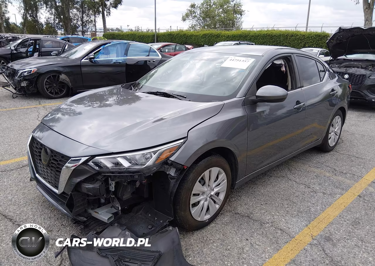 2023 Nissan Sentra S Xtronic Cvt VIN:3N1AB8BV1PY295781 - 2