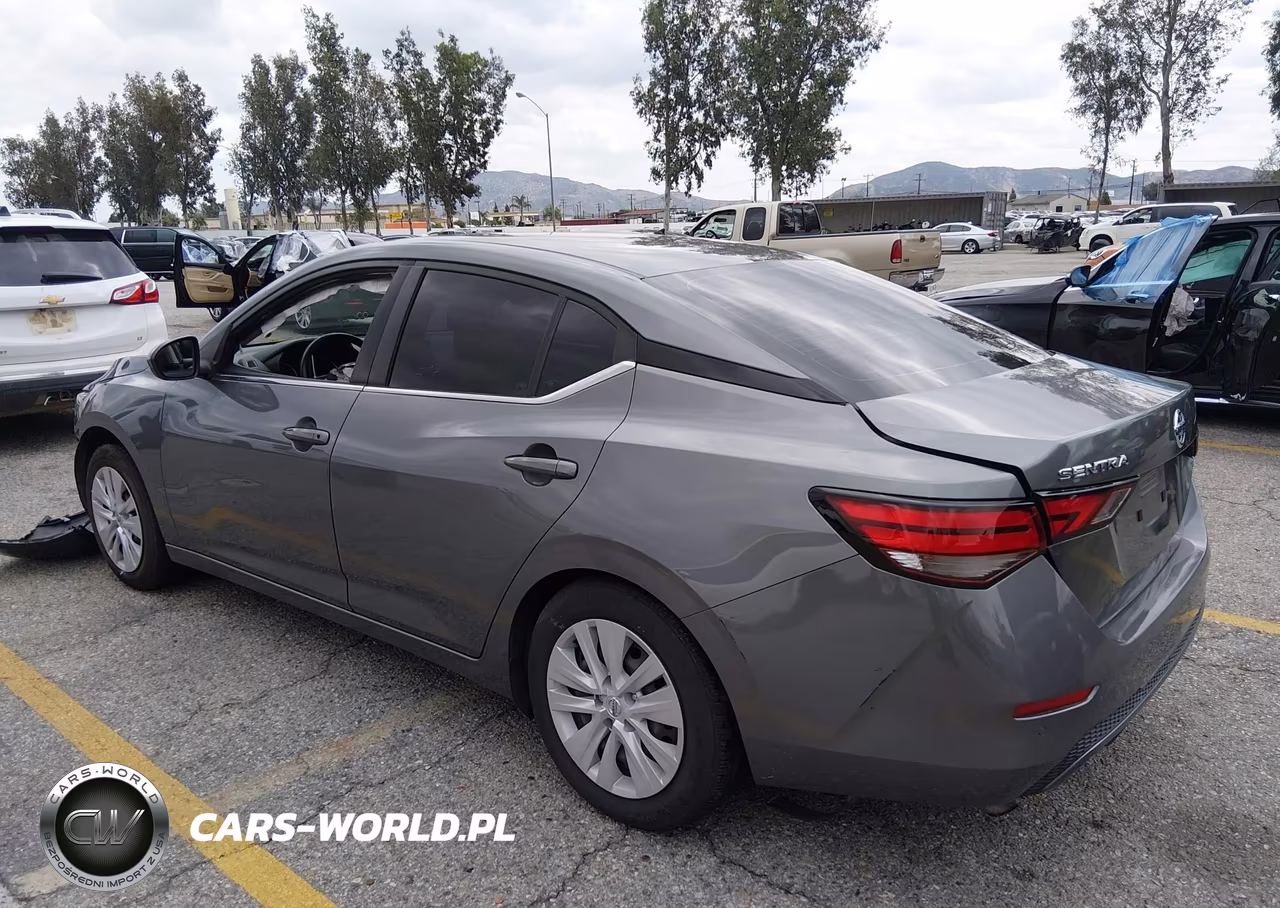 2023 Nissan Sentra S Xtronic Cvt VIN:3N1AB8BV1PY295781 - 3