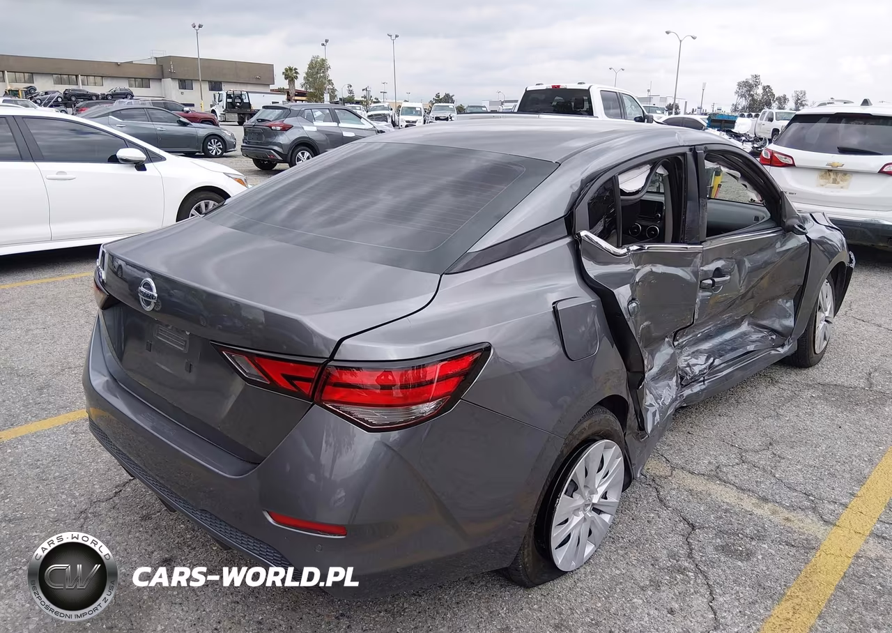2023 Nissan Sentra S Xtronic Cvt VIN:3N1AB8BV1PY295781 - 4