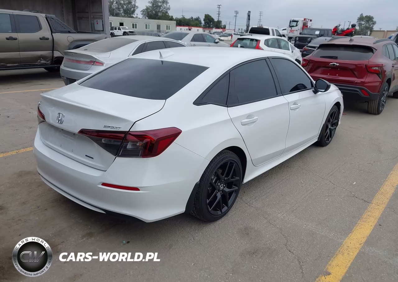 2025 Honda Civic Hybrid Sport-Sport Touring VIN:2HGFE4F81SH350432 - 4