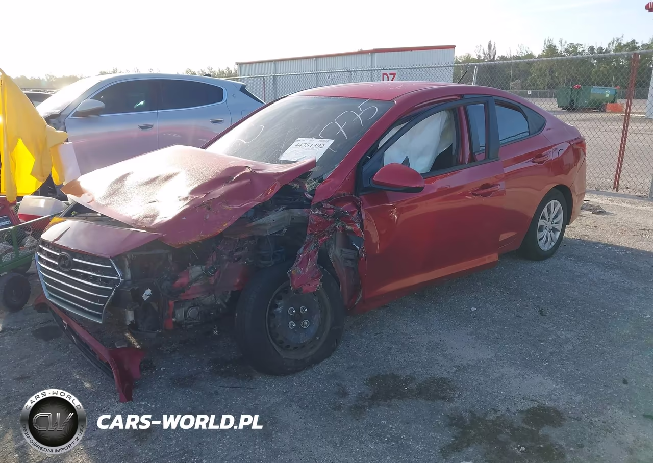 2021 Hyundai Accent Se VIN:3KPC24A62ME129775 - 2