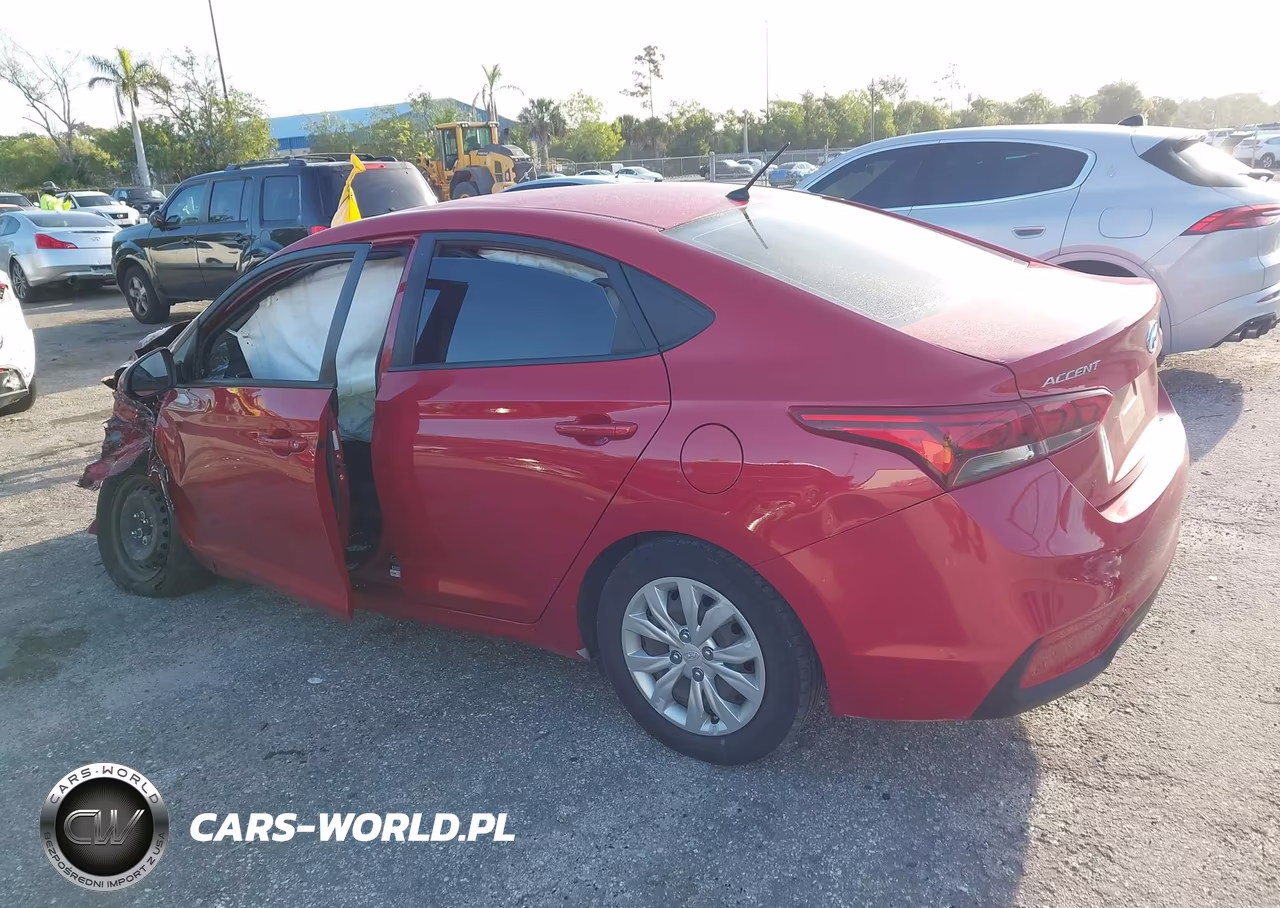 2021 Hyundai Accent Se VIN:3KPC24A62ME129775 - 3