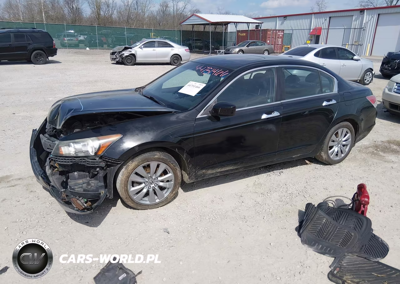 2012 Honda Accord 3.5 Ex-L VIN:1HGCP3F86CA036198 - 2